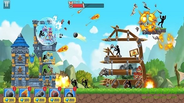 火柴人炮塔之王游戲下載