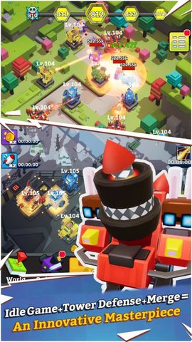 放置僵尸城市塔防游戲(idle Zity Rush) v1.17 安卓版 2