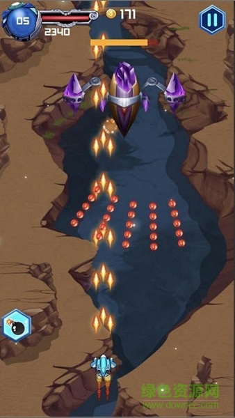 銀河空襲戰(zhàn)艦游戲 v3 安卓版 1