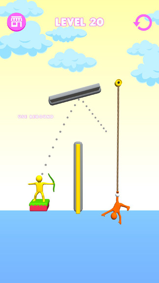 弓箭手救小人無敵版