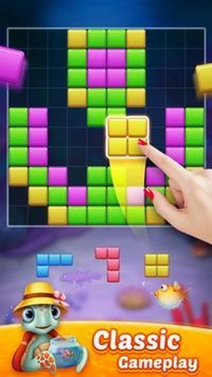 彩色方塊魚手游下載