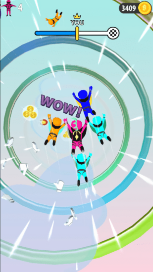 團體跳傘游戲 團體跳傘游戲下載