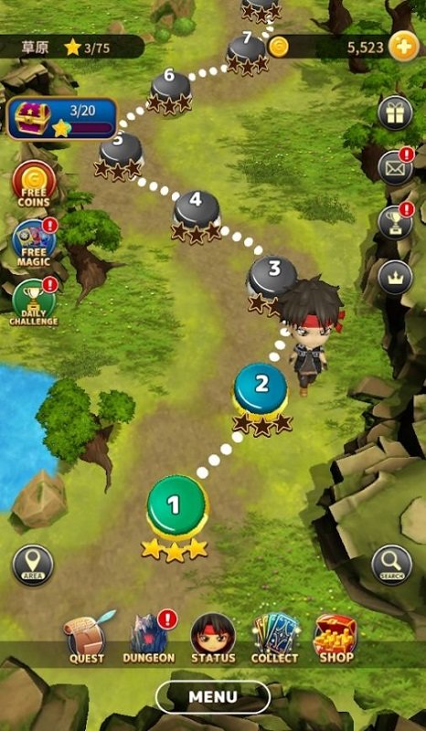 魔術(shù)士歐菲流浪之旅游戲 v1.4.1 安卓版 0