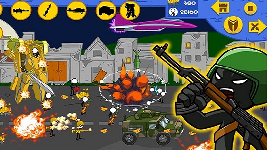 火柴人英雄大戰(zhàn) v1.0.4 安卓版 2