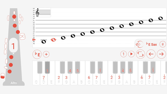 薩克斯指法大師 v1.0 安卓版 0