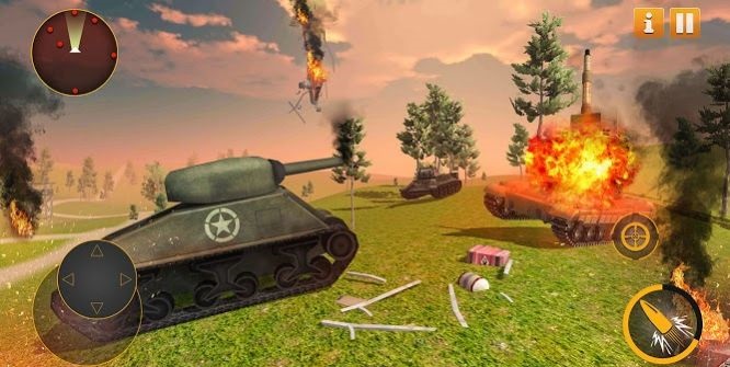 陸軍坦克大戰(zhàn)戰(zhàn)爭模擬器手機(jī)版 v1.0 安卓版 0