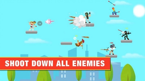 火柴人標(biāo)槍手游戲 v1.0.1 安卓版 1