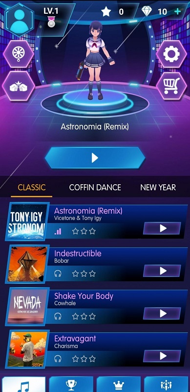 跳舞的節(jié)奏射擊游戲 v1.5 安卓版 0