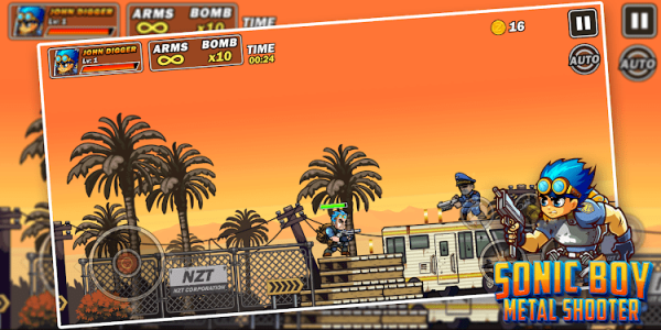 音速男孩金屬射手 v1.0 安卓版 1