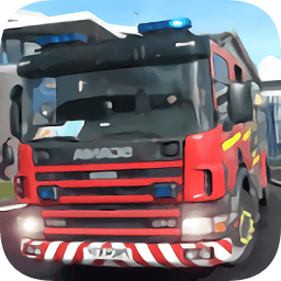 消防模擬卡車城市