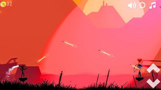 火柴人忍者射手戰(zhàn)斗(Stickman Ninja Archer Fight) v1.2 安卓版 0