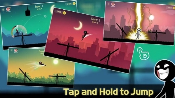 重力彈跳火柴人 v0.5 安卓版 0