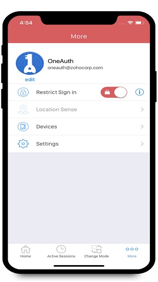 zoho oneauth賬戶安全保護(hù) v2.1.1 安卓版 3