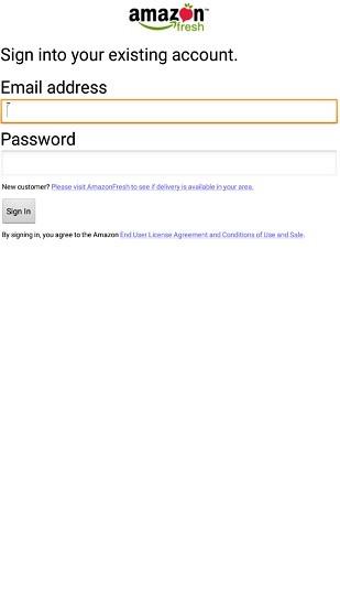 amazonfresh亞馬遜生鮮 v1.0.0 安卓版 0