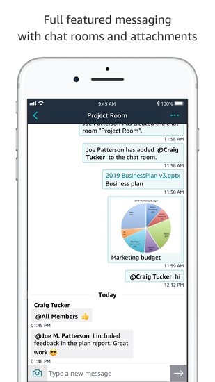 amazon chime app(亞馬遜會議軟件) v4.39.6572 手機版 0