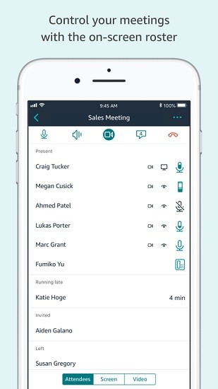 amazon chime app(亞馬遜會議軟件) v4.39.6572 手機版 3