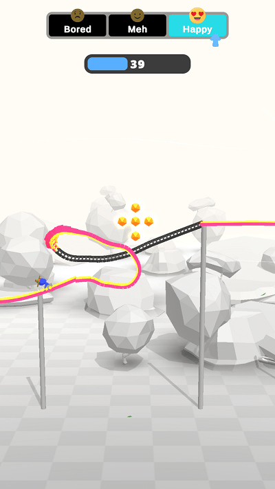 畫過山車軌道小游戲 畫過山車軌道游戲下載