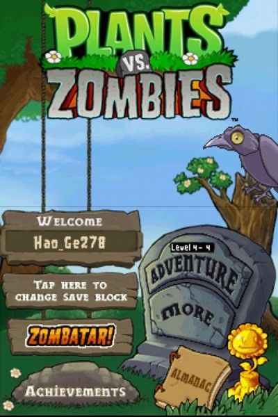 植物大戰(zhàn)僵尸nds下載 植物大戰(zhàn)僵尸ds版下載