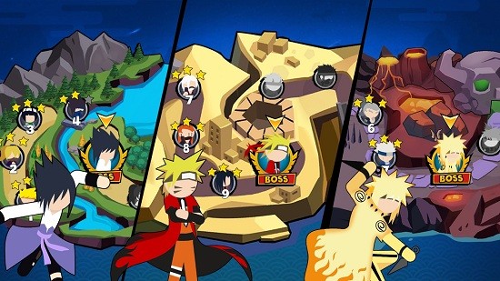 火柴人忍者3v3免費版(Stickman Ninja 3v3) v1.1 安卓版 1