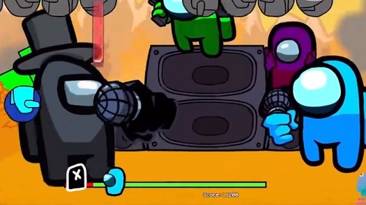 周五夜放克黑色內(nèi)鬼模組(FNF Black ghostVs Tricky) v2 安卓星刃改版 3