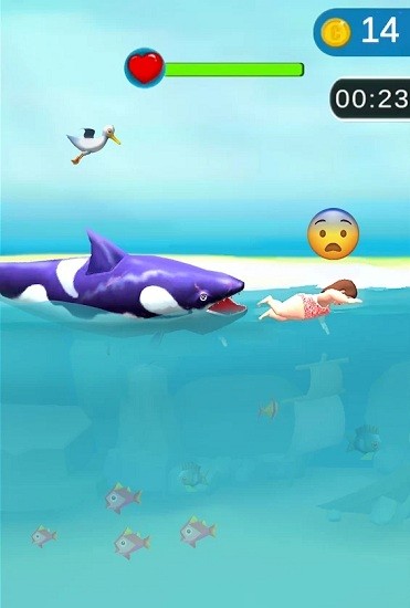 鯊魚狂潮手游(Shark Frenzy 3D) v2.0 安卓版 1