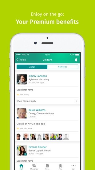 德國商務(wù)社交平臺xing