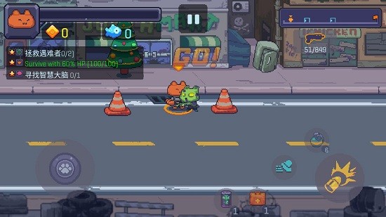 貓咪槍手2中文版(Cat Gunner) v1.4.2 安卓版 2