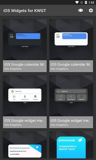 iOS Widgets for KWGT免費(fèi)版 v4.1 安卓版 0