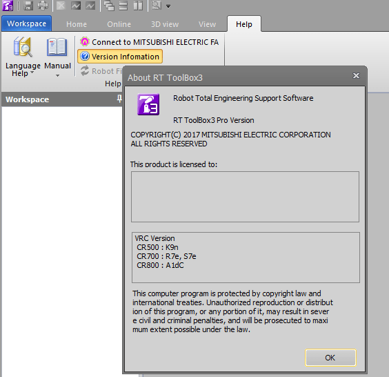 三菱機器人rttoolbox3 pro v1.61P 官方版 0