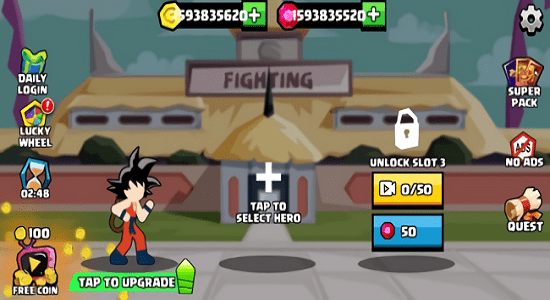 火柴人格斗龍珠無限人物 v1.25 安卓版 1