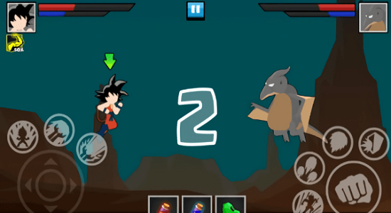 火柴人格斗龍珠手游