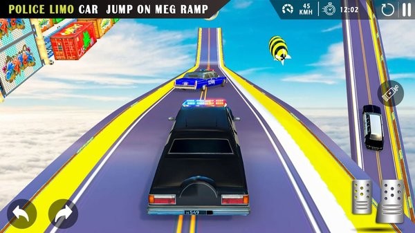 超長豪華警車賽車(Mega Ramp Police Limousine) v1.0 安卓版 3