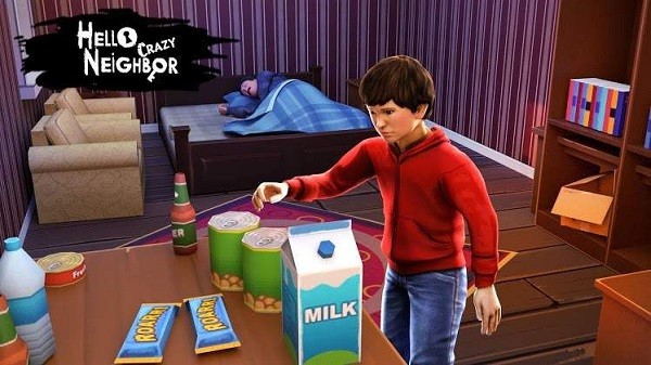 你好瘋狂的隔壁手游 v1.0 安卓版 0