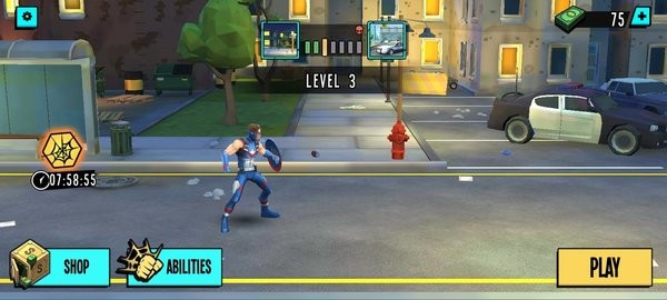 美國隊長游戲手機版