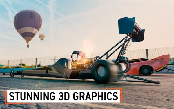 職業(yè)飆車(chē)羅德賽車(chē)(Drag Clash Pro: Hot Rod Racing) v2 安卓版 1