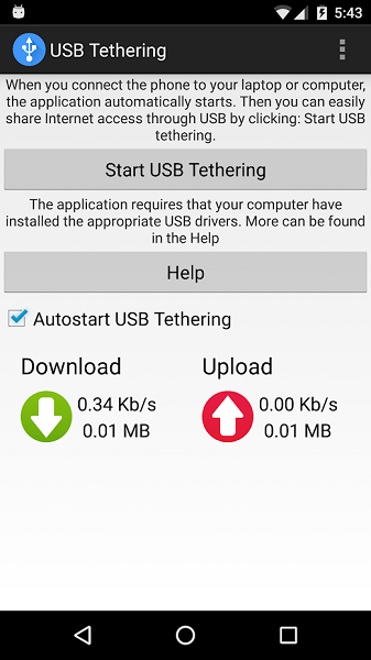 usb tethering客戶端 usb tethering安卓版