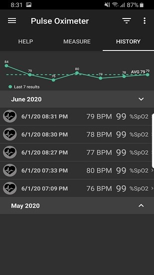 脈搏血氧儀 v1.2.5 安卓版 1
