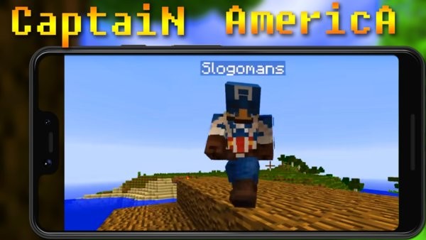 我的世界美國(guó)隊(duì)長(zhǎng)模組(Mod Captain America)0