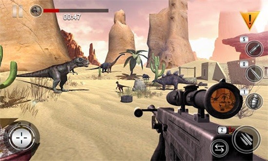 恐龍槍戰(zhàn)射擊侏羅紀(jì)生存 v1.5 安卓版 3
