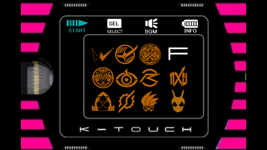 KTouch假面騎士模擬器 v1.2.1 安卓版 1