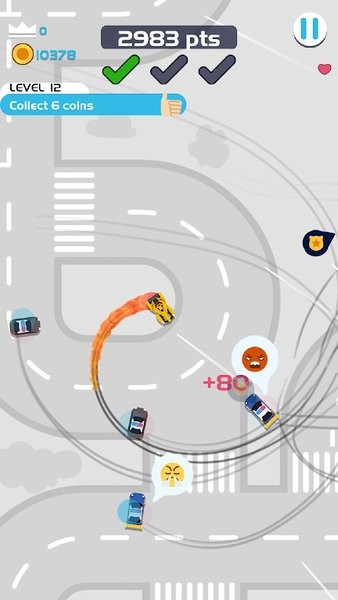 与交警赛跑游戏 与交警赛跑(police runner)