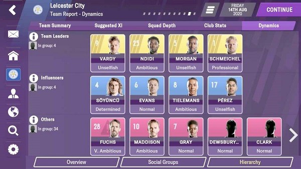 football manager 2021手機版(足球經(jīng)理2021) v12.0.3 安卓版 3