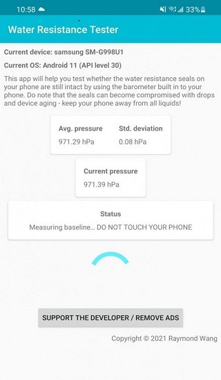 water resistance tester安卓版