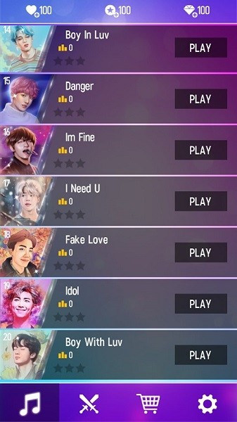 BTS魔法鋼琴游戲(BTS Magic Piano) v1.0.2 安卓版 1