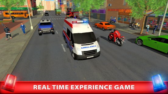 城市醫(yī)院救護游戲(City Ambulance Rescue Rush) v1.3 安卓版 0