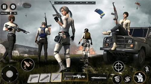 跳傘吃雞戰(zhàn)場(chǎng)游戲 v1.0.1 安卓版 0