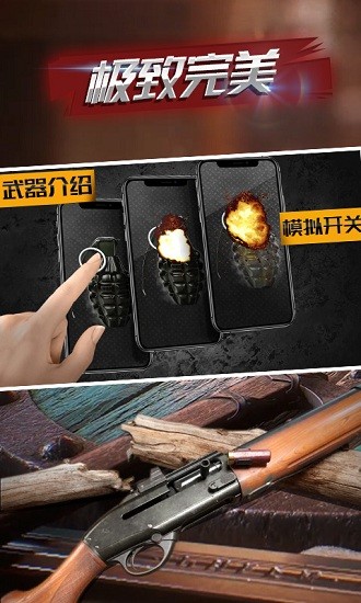 手機(jī)屏幕模擬武器 v1.0 安卓版 1