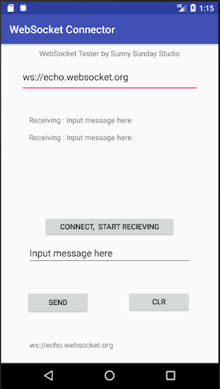 Websocket測試app客戶端 v2.1 安卓版 0