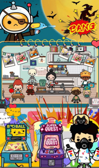 米加世界學(xué)校生活手游 v1.4 安卓版 0