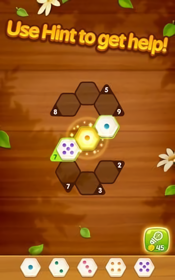 六角數(shù)字拼圖游戲(Number Puzzle Hexa) v1.0.9 安卓版 0